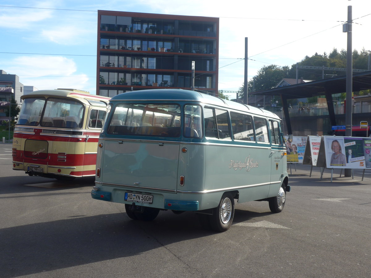 (210'102) - Aus Deutschland: Mrch, Sinsheim - HD-YN 500H - Mercedes am 12. Oktober 2019 in Bern, Westside