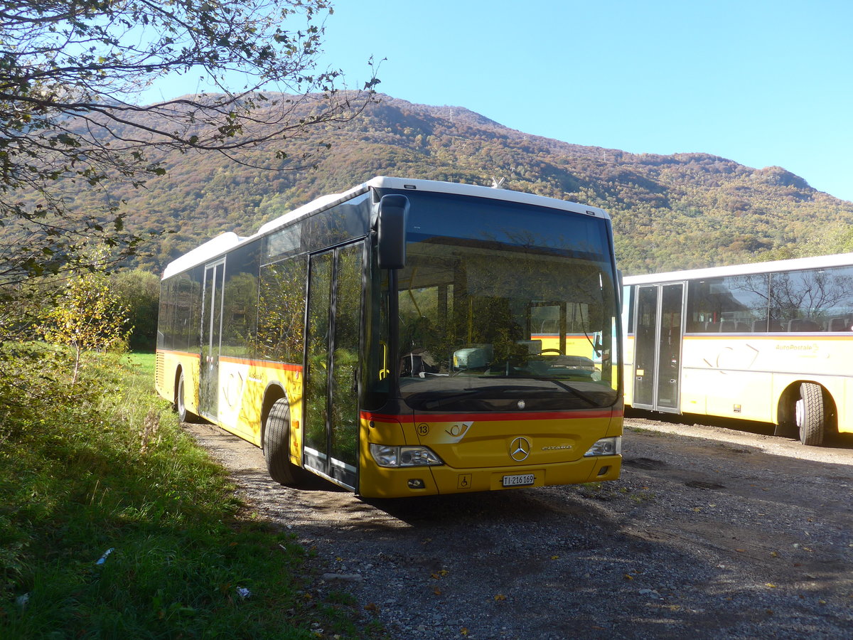 (210'572) - ATV, Rivera - Nr. 13/TI 216'169 - Mercedes am 26. Oktober 2019 in Rivera, Garage