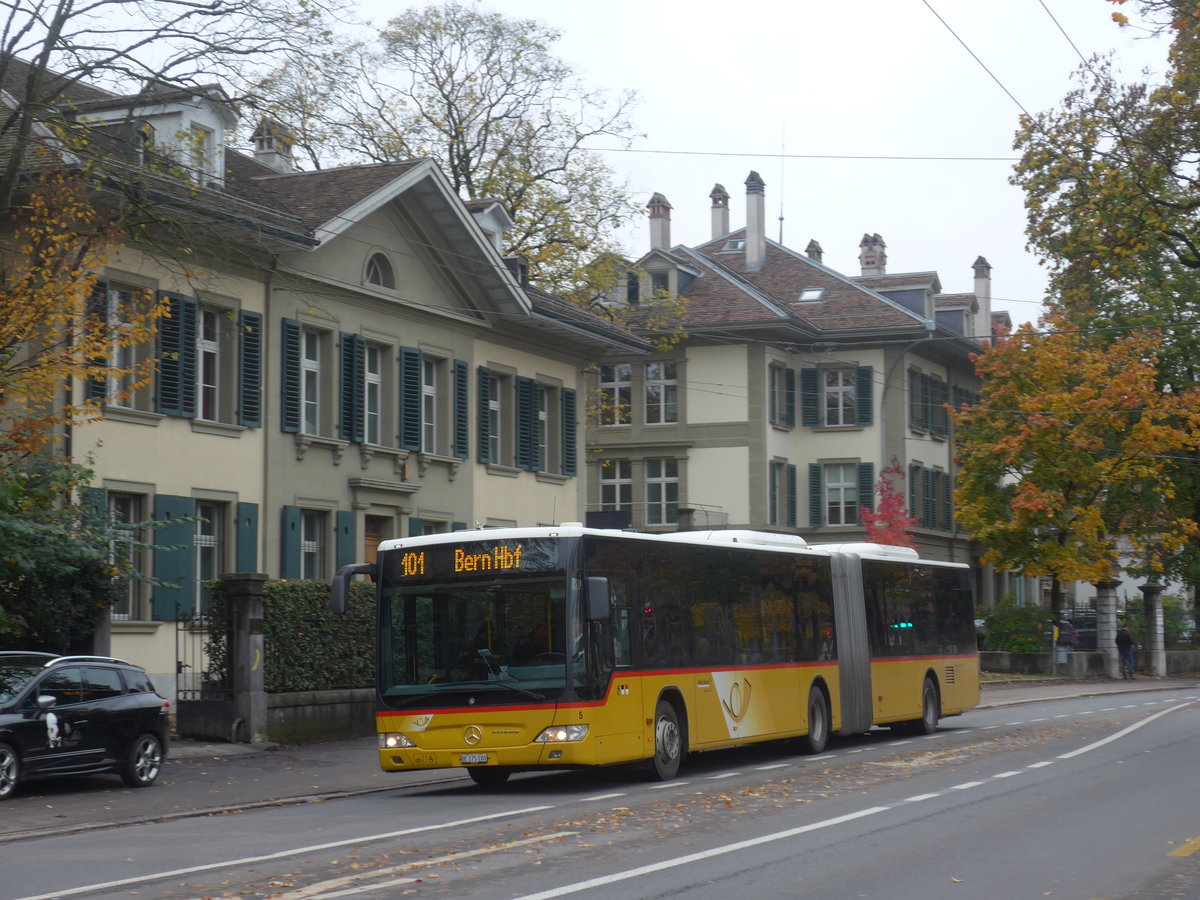 (210'725) - Steiner, Ortschwaben - Nr. 5/BE 175'180 - Mercedes am 29. Oktober 2019 in Bern, Laupenstrasse