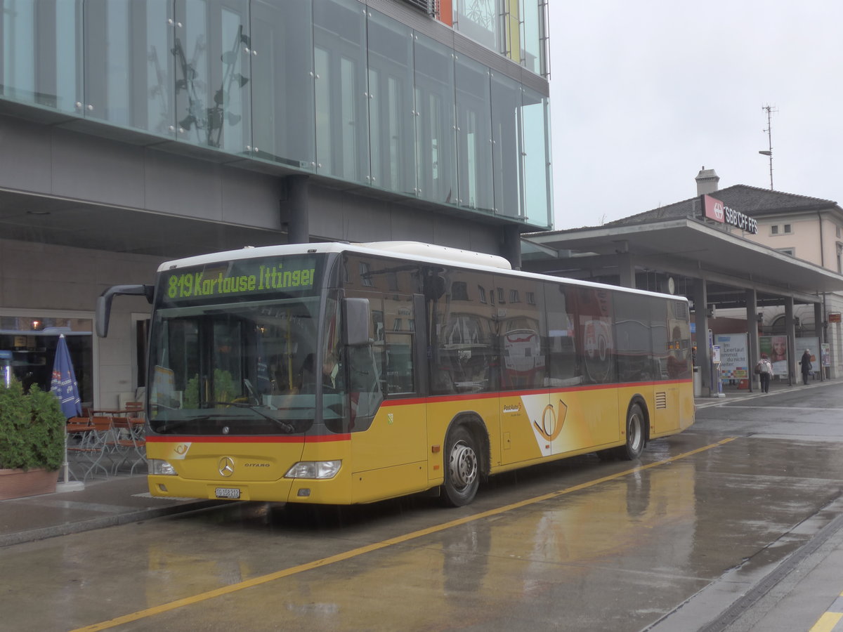 (210'770) - PostAuto Ostschweiz - TG 158'212 - Mercedes (ex Nr. 18) am 8. November 2019 beim Bahnhof Frauenfeld