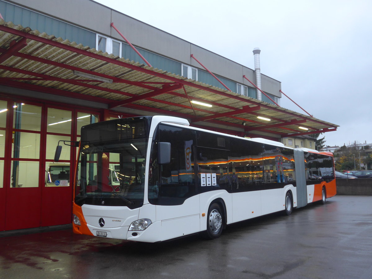 (210'859) - Genve-Tours, Genve - ZH 26 U - Mercedes am 8. November 2019 in Kloten, EvoBus