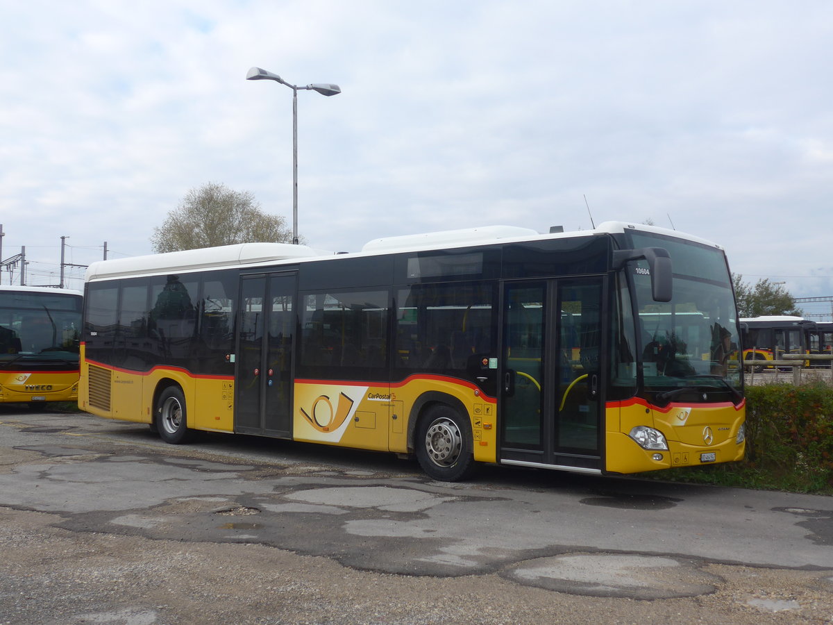 (210'883) - CarPostal Ouest - VD 464'947 - Mercedes am 9. November 2019 in Yverdon, Garage