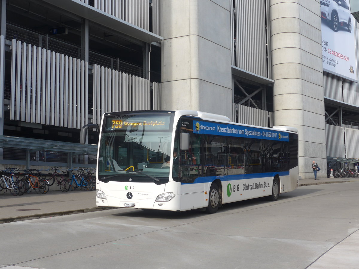 (211'051) - Welti-Furrer, Bassersdorf - Nr. 88/ZH 661'188 - Mercedes am 12. November 2019 in Zrich, Flughafen