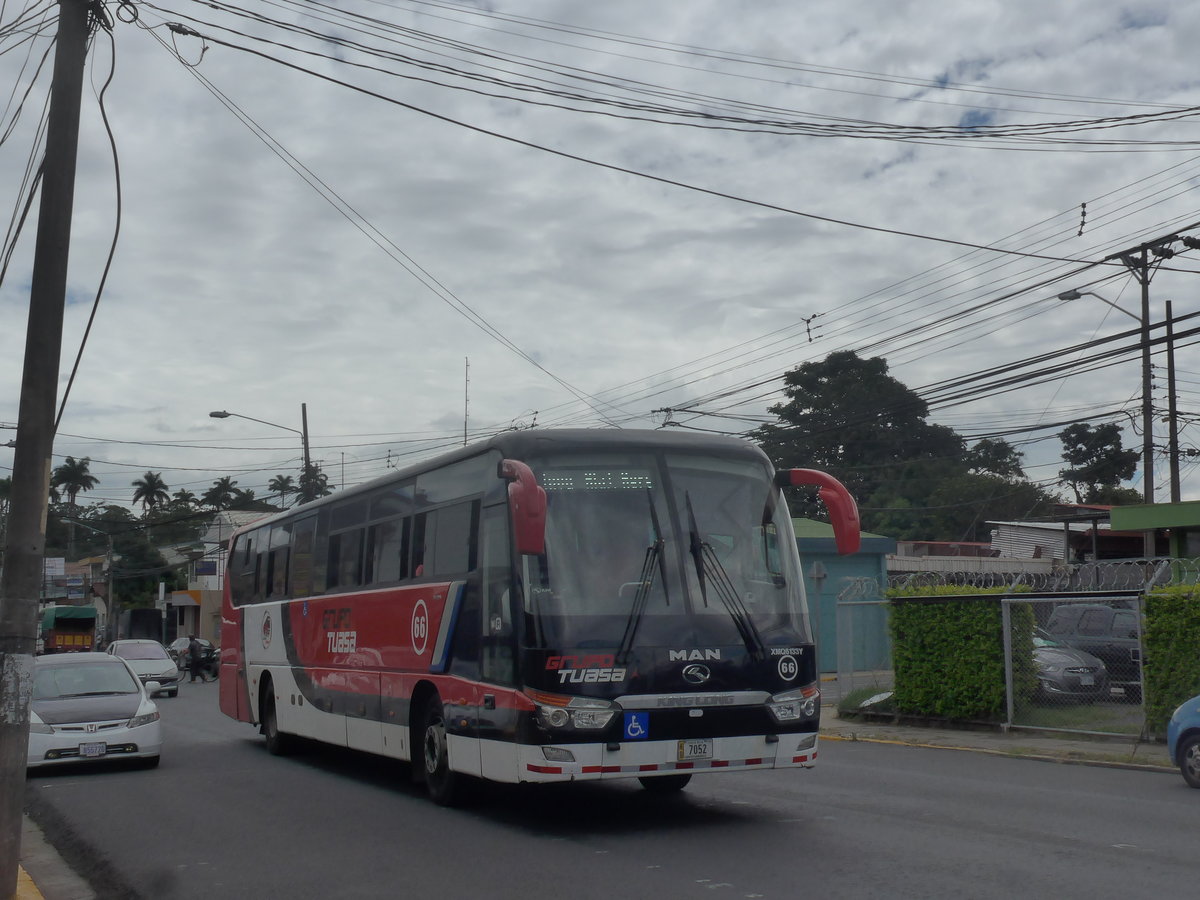 (211'105) - Tuasa, Alajuela - Nr. 66/7052 - MAN-Kinglong am 13. November 2019 in Alajuela