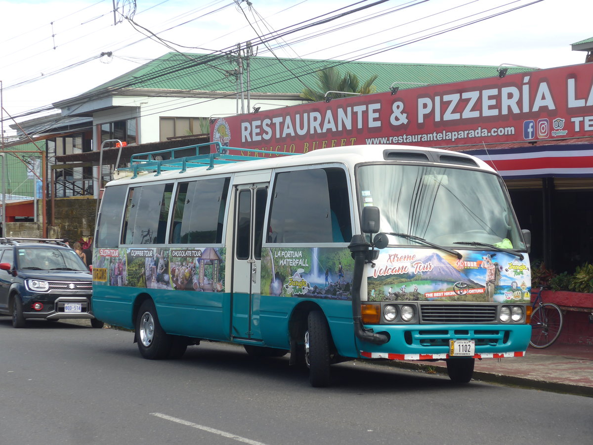 (211'668) - ??? - 1102 - Toyota am 19. November 2019 in La Fortuna