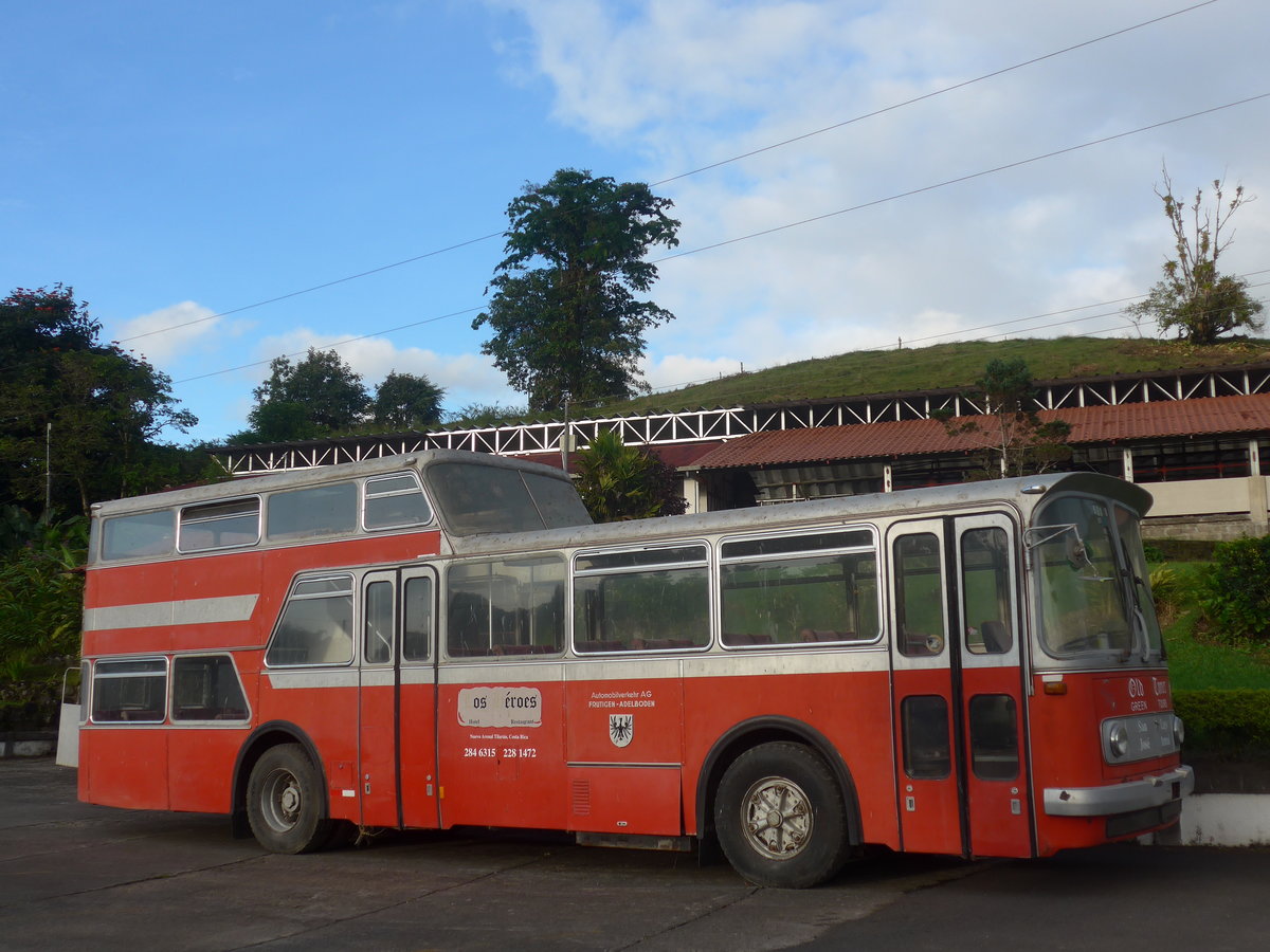 (211'739) - Ulrich, Nuevo Arenal - FBW/Vetter-R&J Anderthalbdecker (ex Wespe, CH-Altsttten; ex AFA Adelboden/CH Nr. 6) am 19. November 2019 in Nuevo Arenal, Los Hroes