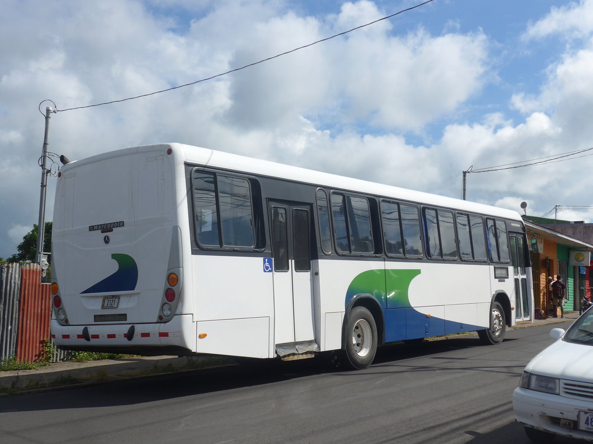 (211'889) - ??? - 2121 - Mercedes/Marcopolo am 21. November 2019 in La Cruz