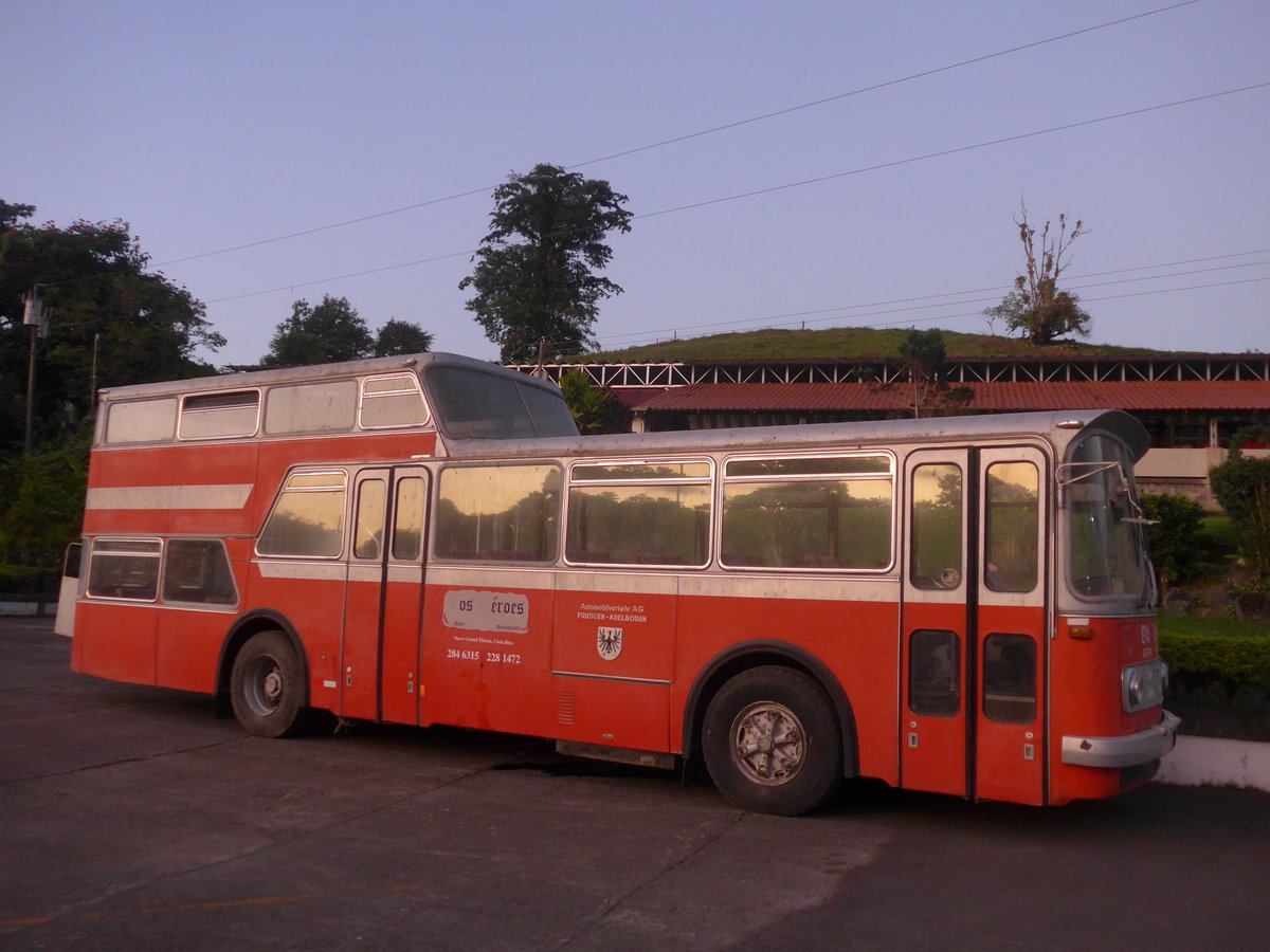 (212'259) - Ulrich, Nuevo Arenal - FBW/Vetter-R&J Anderthalbdecker (ex Wespe, CH-Altsttten; ex AFA Adelboden/CH Nr. 6) am 23. November 2019 in Neuvo Arenal, Los Hroes