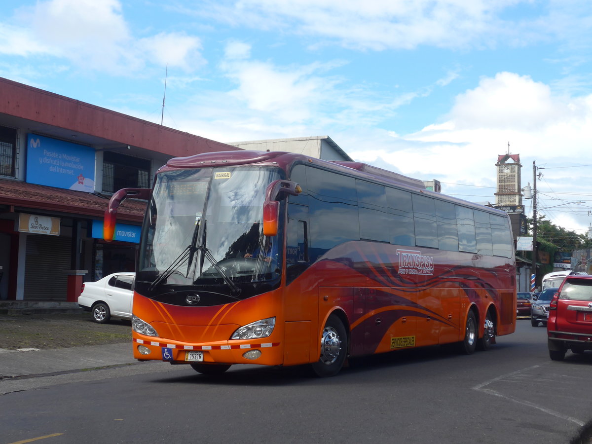 (212'319) - Transpisa, Quesada - 15'316 - BCI am 24. November 2019 in La Fortuna