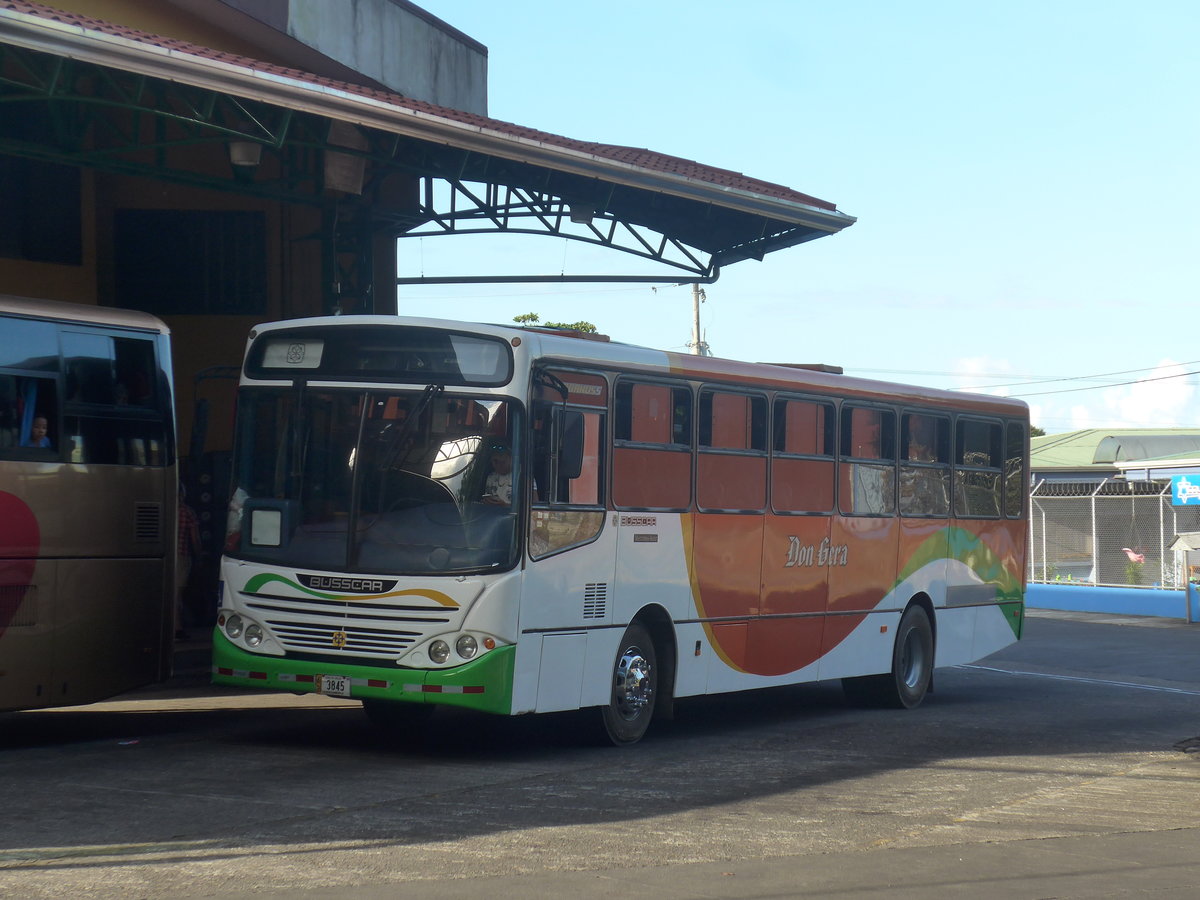 (212'364) - ??? - 3845 - Busscar am 24. November 2019 in La Fortuna, Busstation