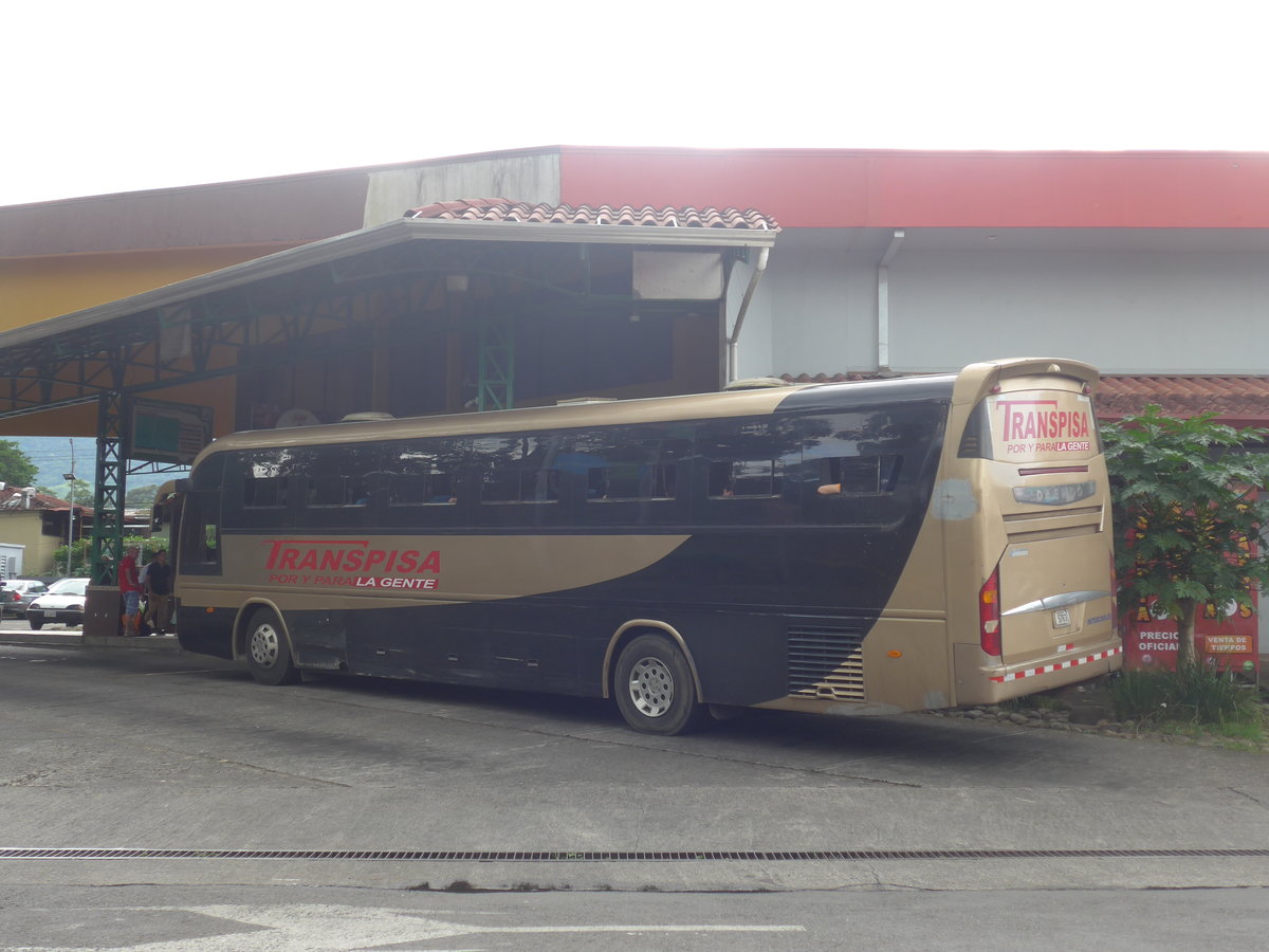 (212'435) - Transpisa, Quesada - 5763 - Daewoo am 25. November 2019 in La Fortuna, Busstation