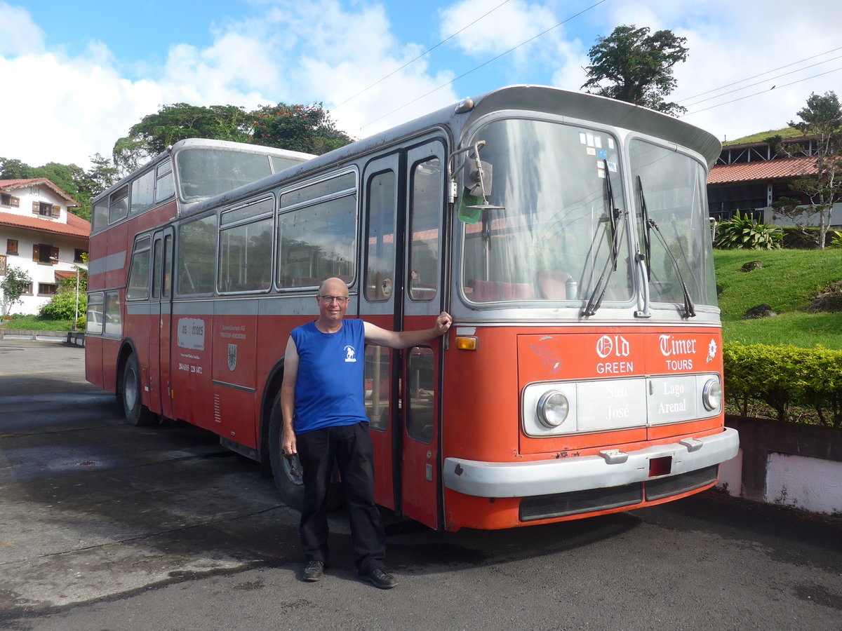 (212'456) - Ulrich, Nuevo Arenal - FBW/Vetter-R&J Anderthalbdecker (ex Wespe, CH-Altsttten; ex AFA Adelboden/CH Nr. 6) am 26. November 2019 in Nuevo Arenal, Los Hroes