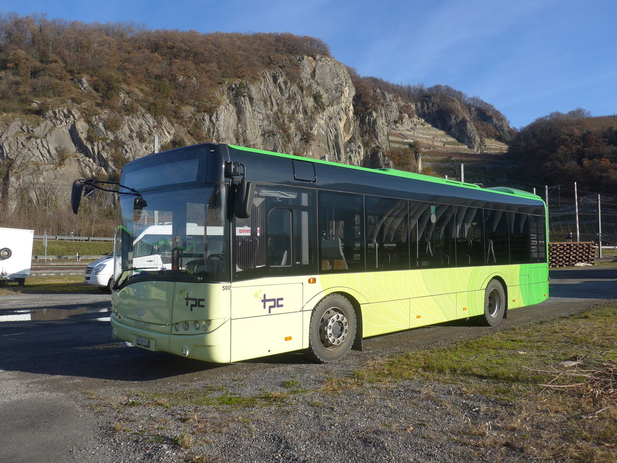 (212'731) - TPC Aigle - Nr. 500/VD 287'512 - Solaris am 8. Dezember 2019 in Aigle, Dpt