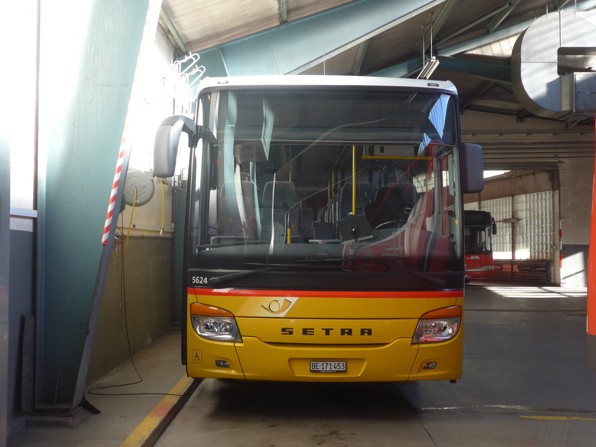 (213'120) - PostAuto Bern - BE 171'453 - Setra (ex AVG Meiringen Nr. 73) am 25. Dezember 2019 in Adelboden, Busstation (Einsatz AFA)