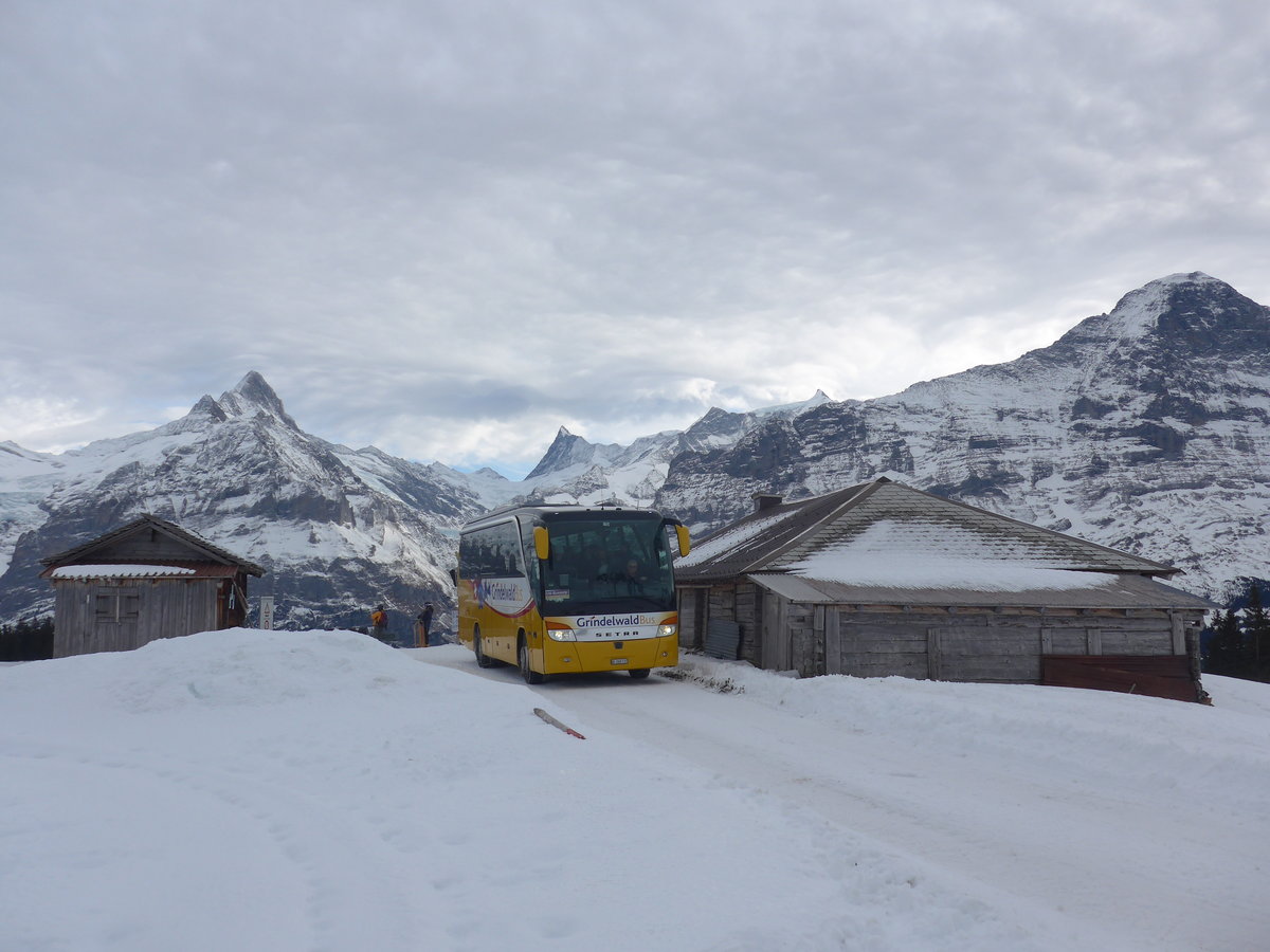 (213'165) - Grindelwaldbus, Grindelwald - Nr. 26/BE 268'737 - Setra am 26. Dezember 2019 auf der Bussalp