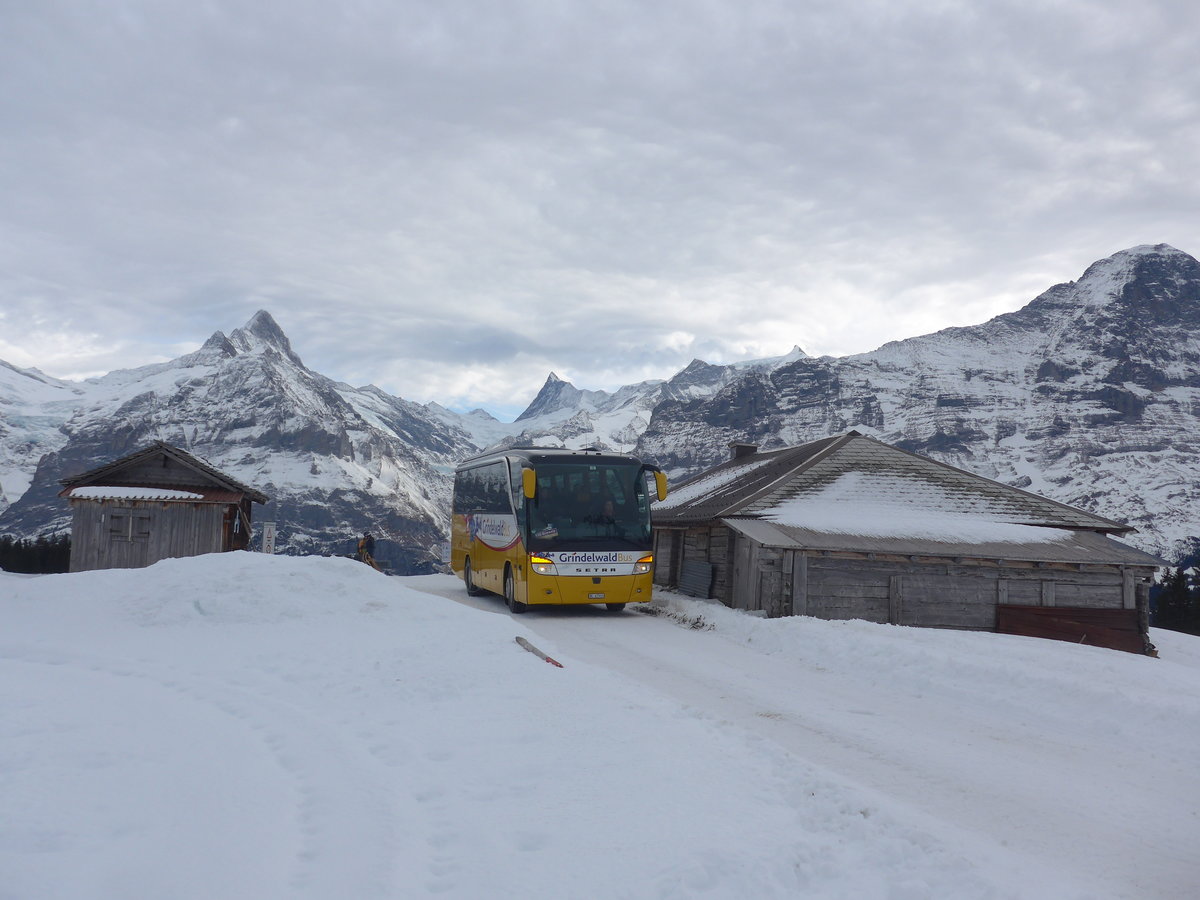 (213'167) - Grindelwaldbus, Grindelwald - Nr. 29/BE 47'910 - Setra am 26. Dezember 2019 auf der Bussalp