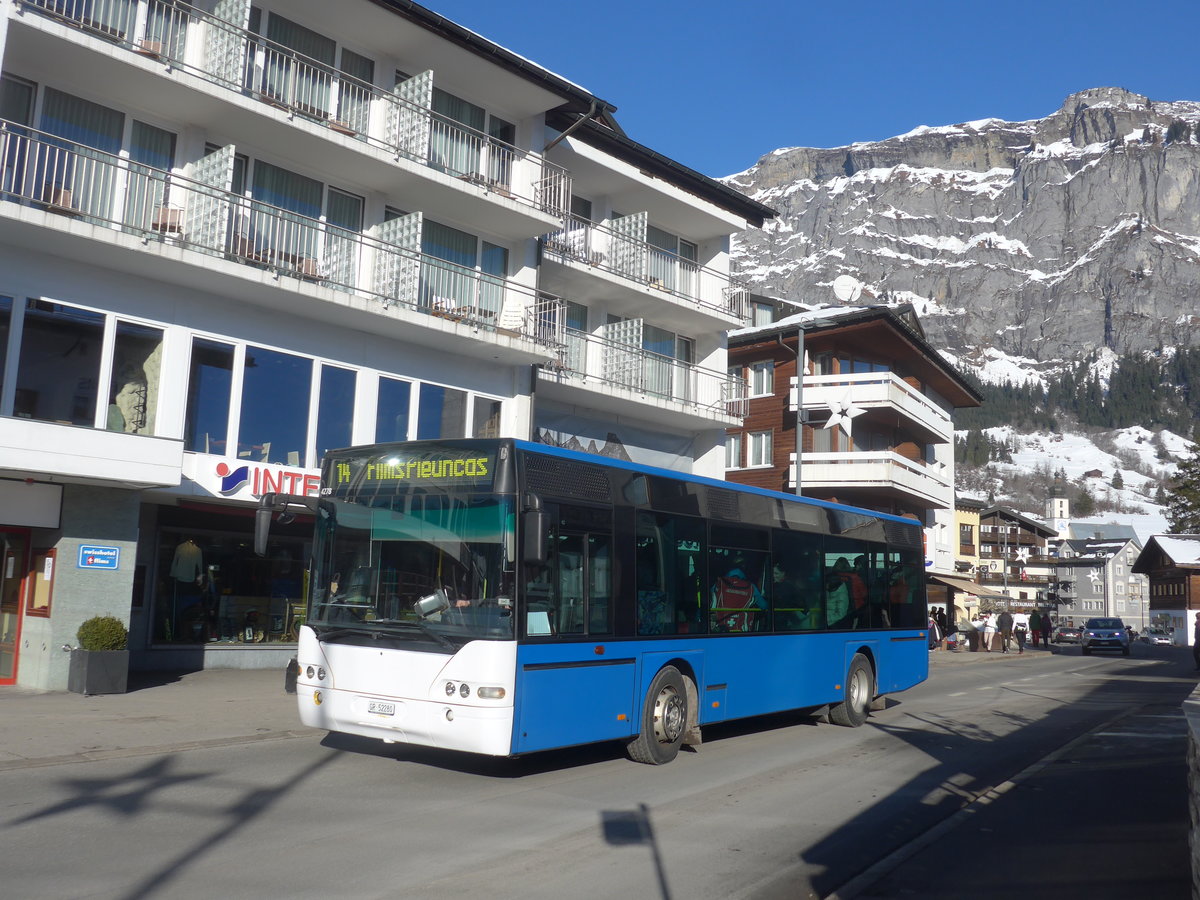 (213'268) - Stuppan, Flims - GR 52'280 - Neoplan (ex Demarmels, Salouf; ex Ming, Sils-Maria) am 1. Januar 2020 in Flims, Bergbahnen