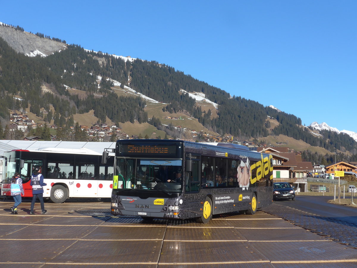 (213'588) - ASm Langenthal - Nr. 43/BE 630'623 - MAN am 11. Januar 2020 in Adelboden, Weltcup