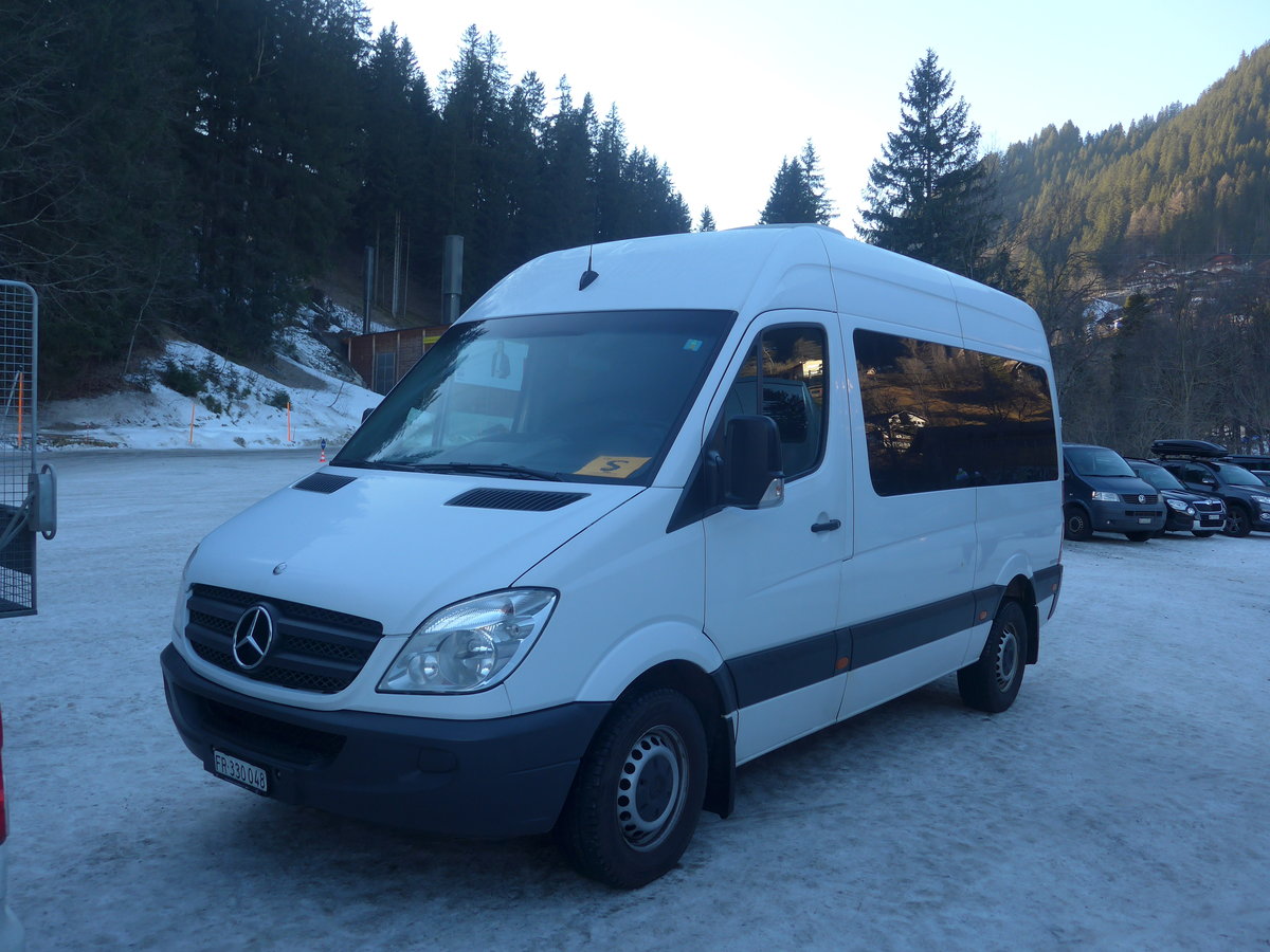 (213'732) - liane, Botterens - FR 330'048 - Mercedes am 11. Januar 2020 in Adelboden, ASB