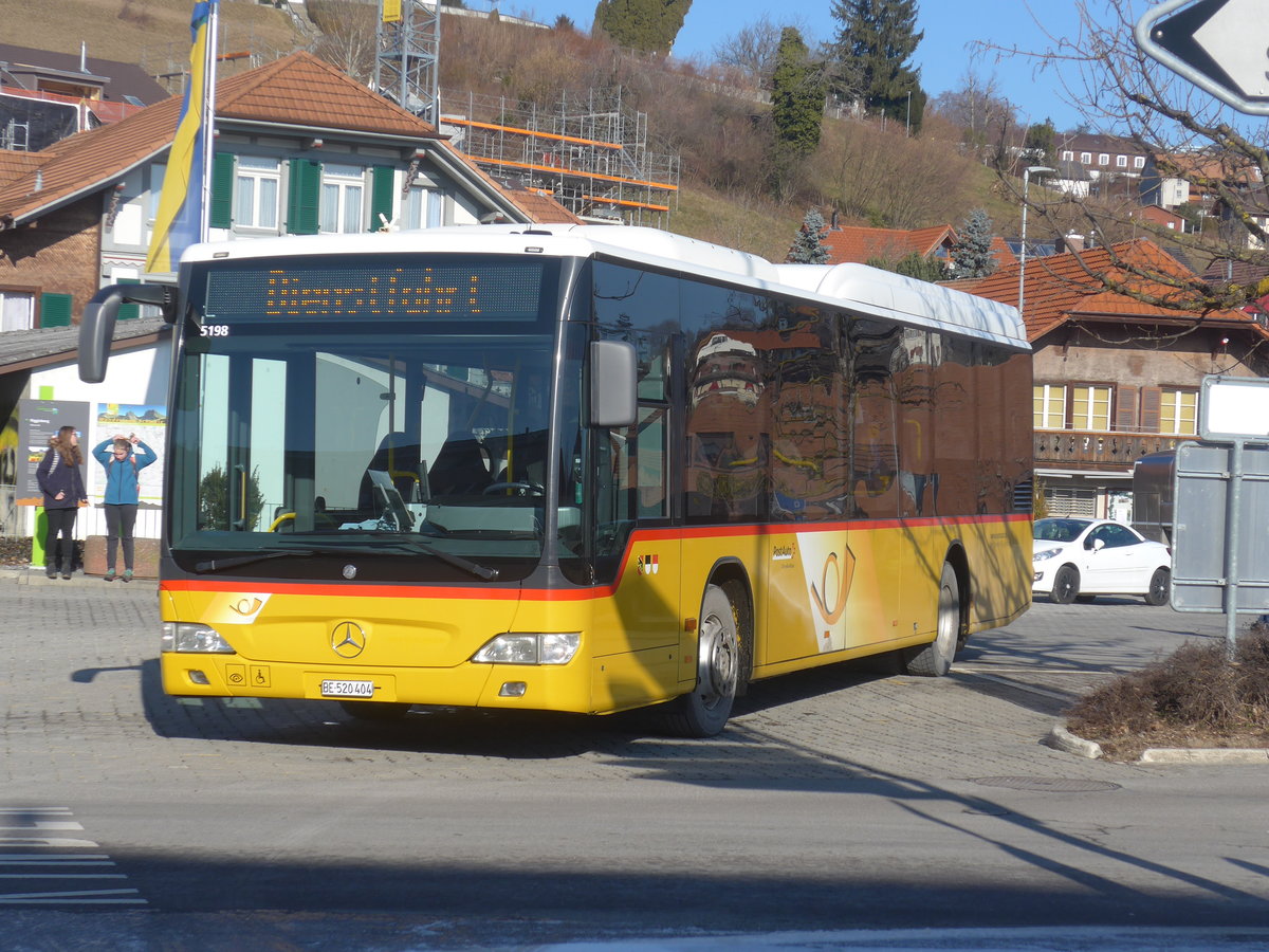 (213'959) - Engeloch, Riggisberg - Nr. 4/BE 520'404 - Mercedes am 20. Januar 2020 in Riggisberg, Post