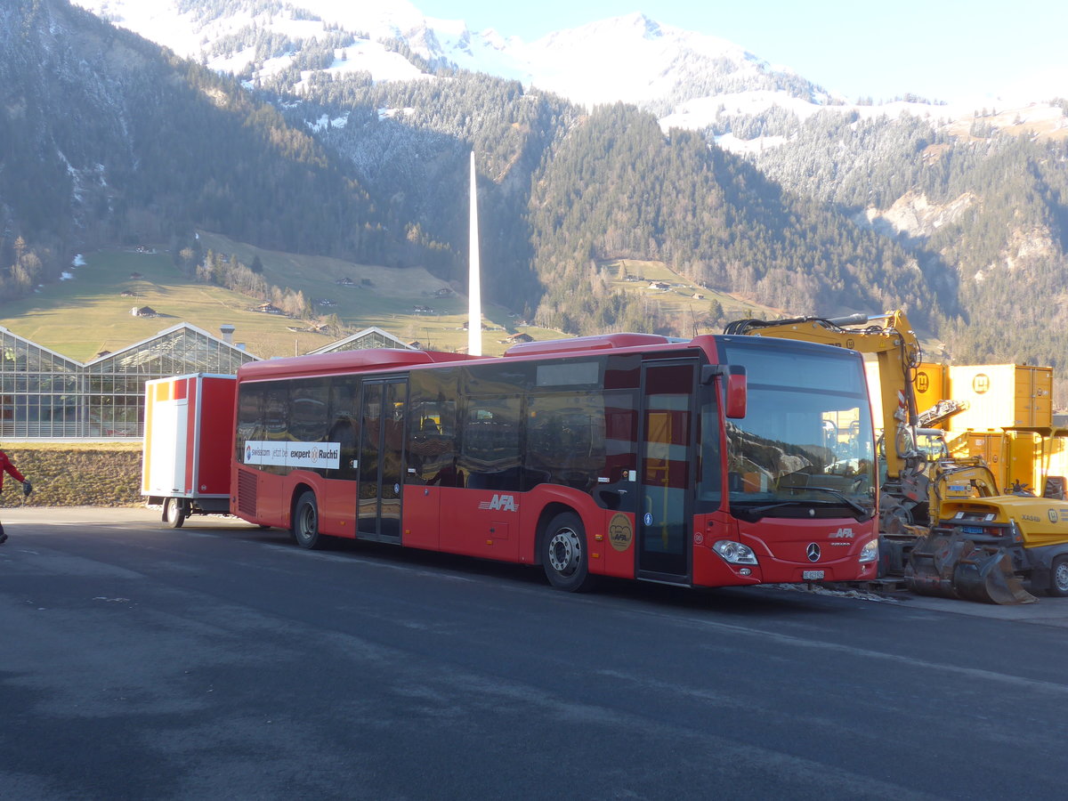 (213'980) - AFA Adelboden - Nr. 96/BE 823'926 - Mercedes am 20. Januar 2020 in Frutigen, Garage