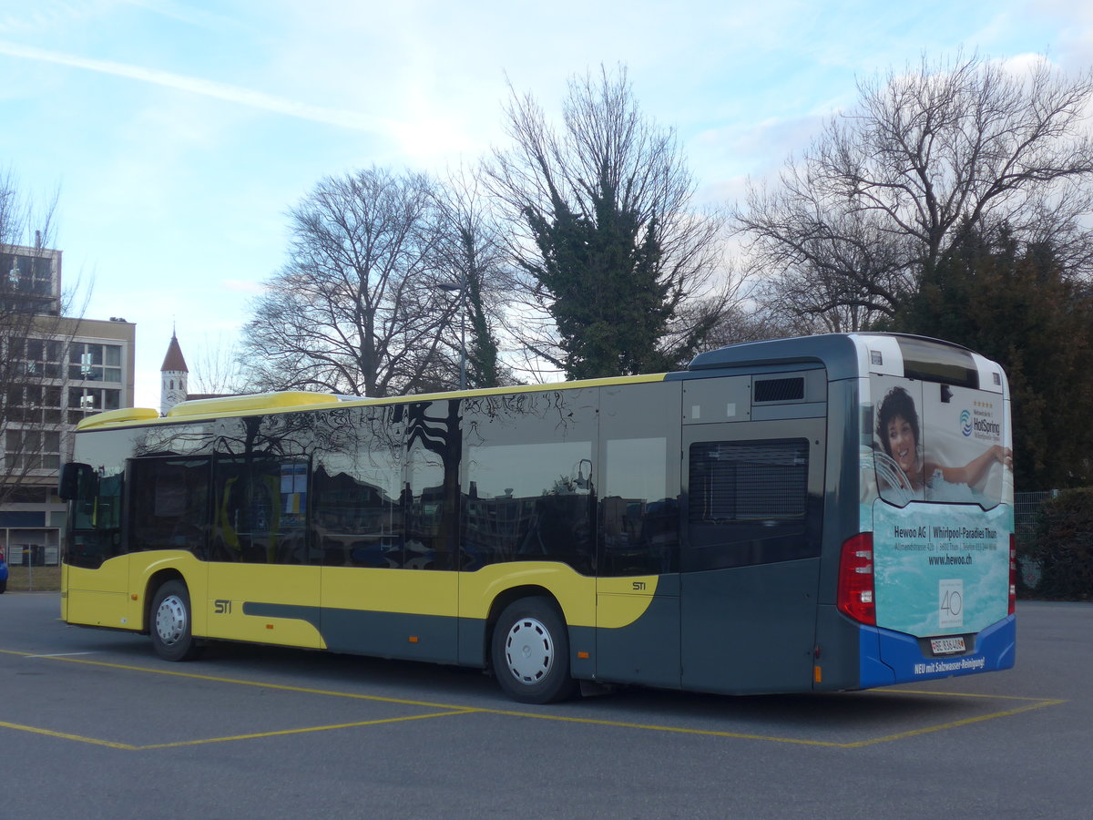 (214'551) - STI Thun - Nr. 408/BE 836'408 - Mercedes am 20. Februar 2020 bei der Schifflndte Thun