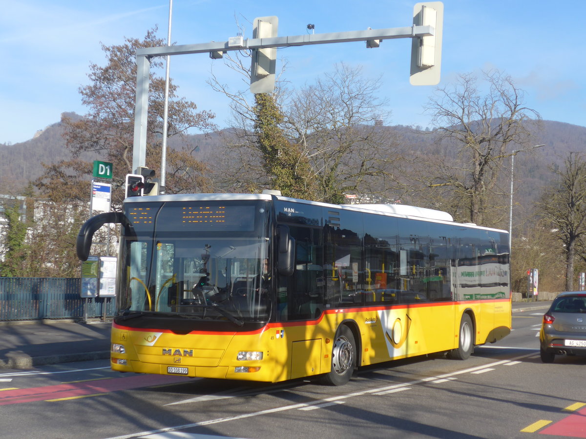 (214'571) - Wyss, Boningen - Nr. 49/SO 108'199 - MAN am 20. Februar 2020 beim Bahnhof Olten