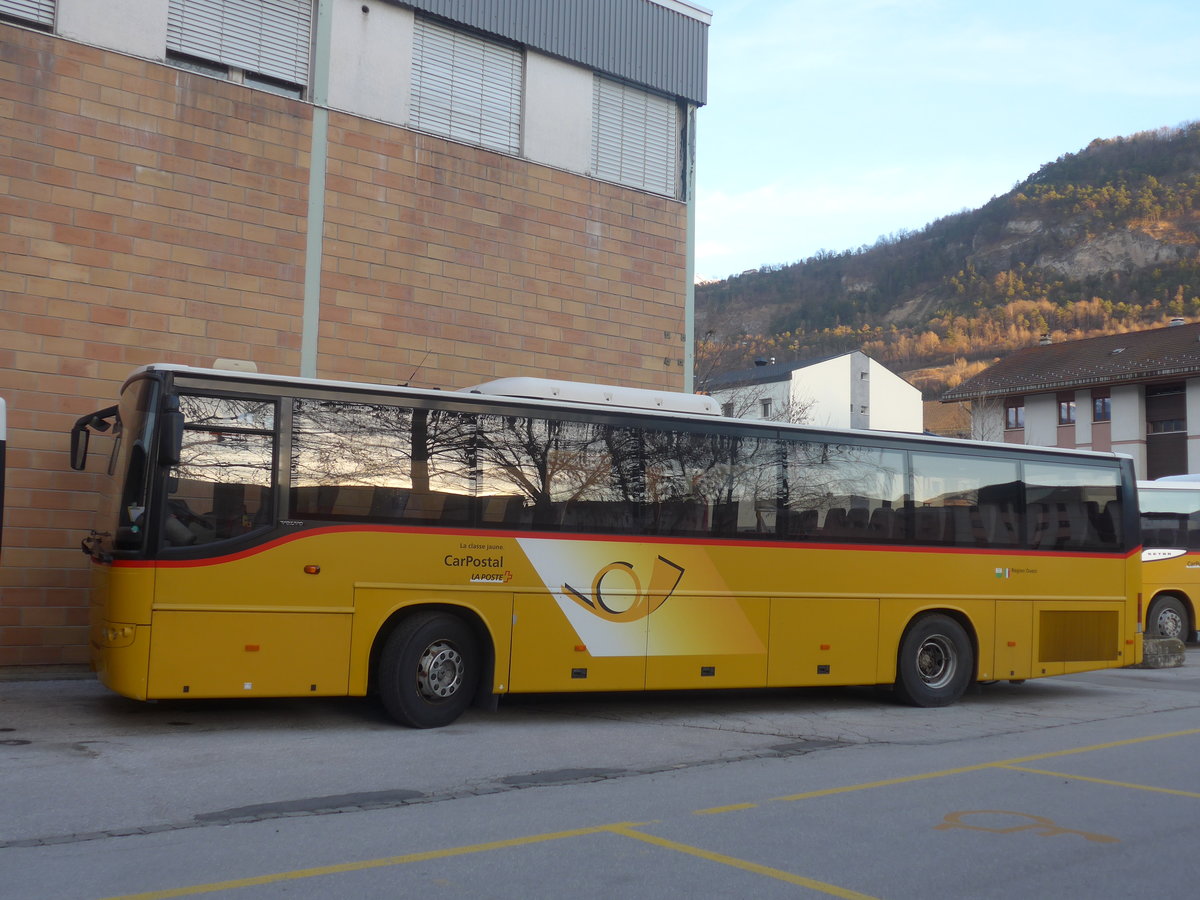 (214'837) - CarPostal Ouest - VD 570'819 - Volvo (ex SAPJV, L'Isle Nr. 59; ex CarPostal Ouest) am 22. Februar 2020 in Sion, alte Ortsbusgarage