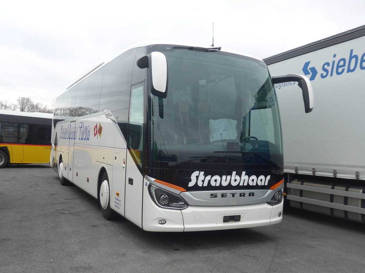 (215'429) - Straubhaar, Thun - Nr. 6 - Setra am 22. Mrz 2020 in Kerzers, Interbus
