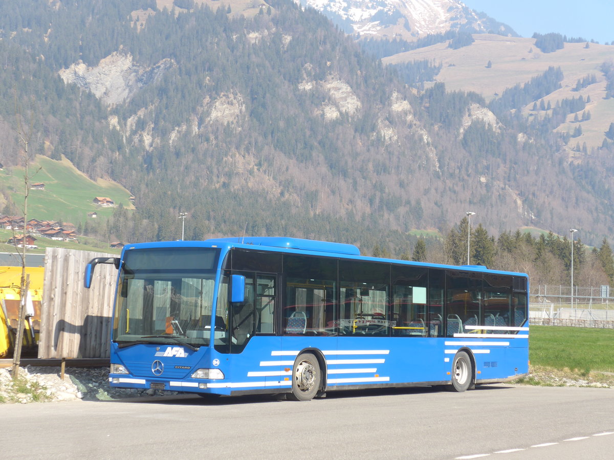 (215'517) - AFA Adelboden - Nr. 94 - Mercedes am 25. Mrz 2020 in Frutigen, Garage