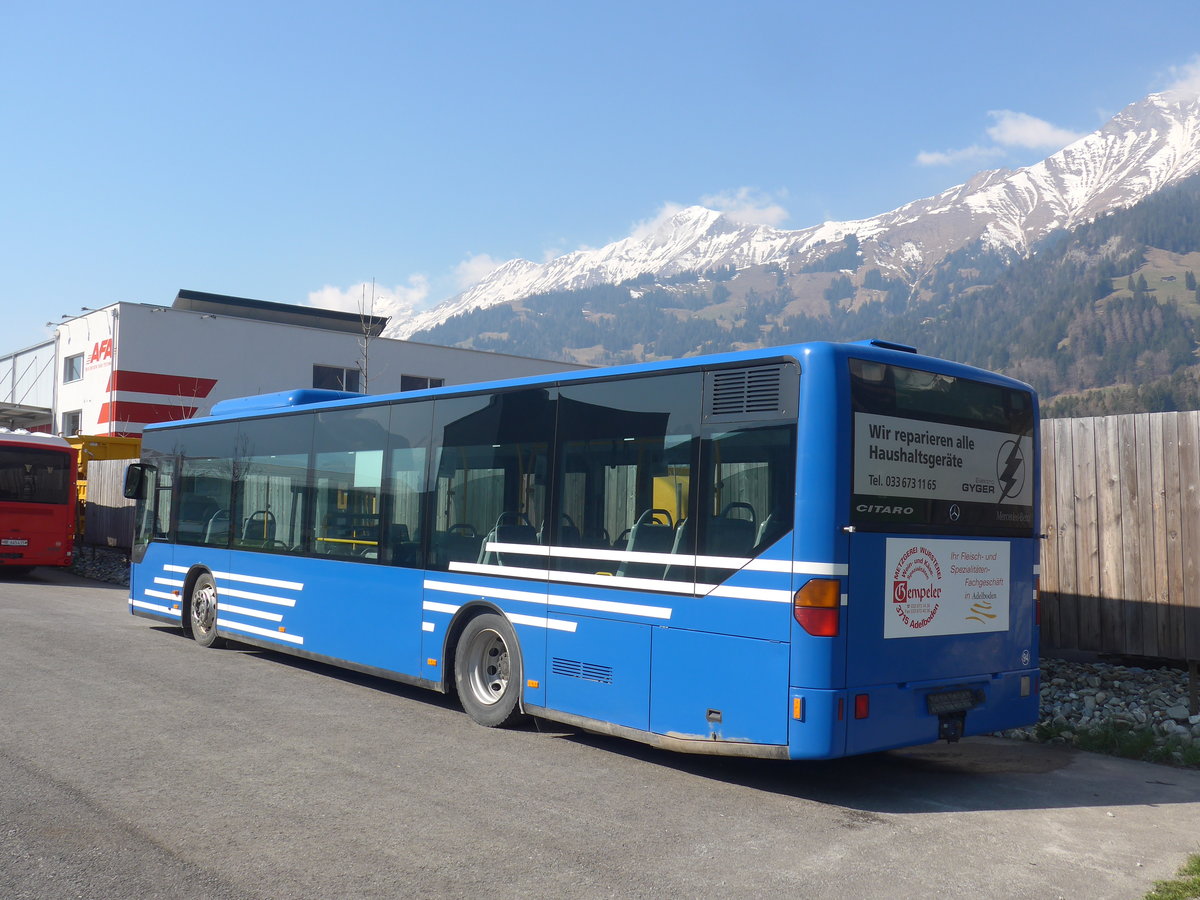 (215'520) - AFA Adelboden - Nr. 94 - Mercedes am 25. Mrz 2020 in Frutigen, Garage