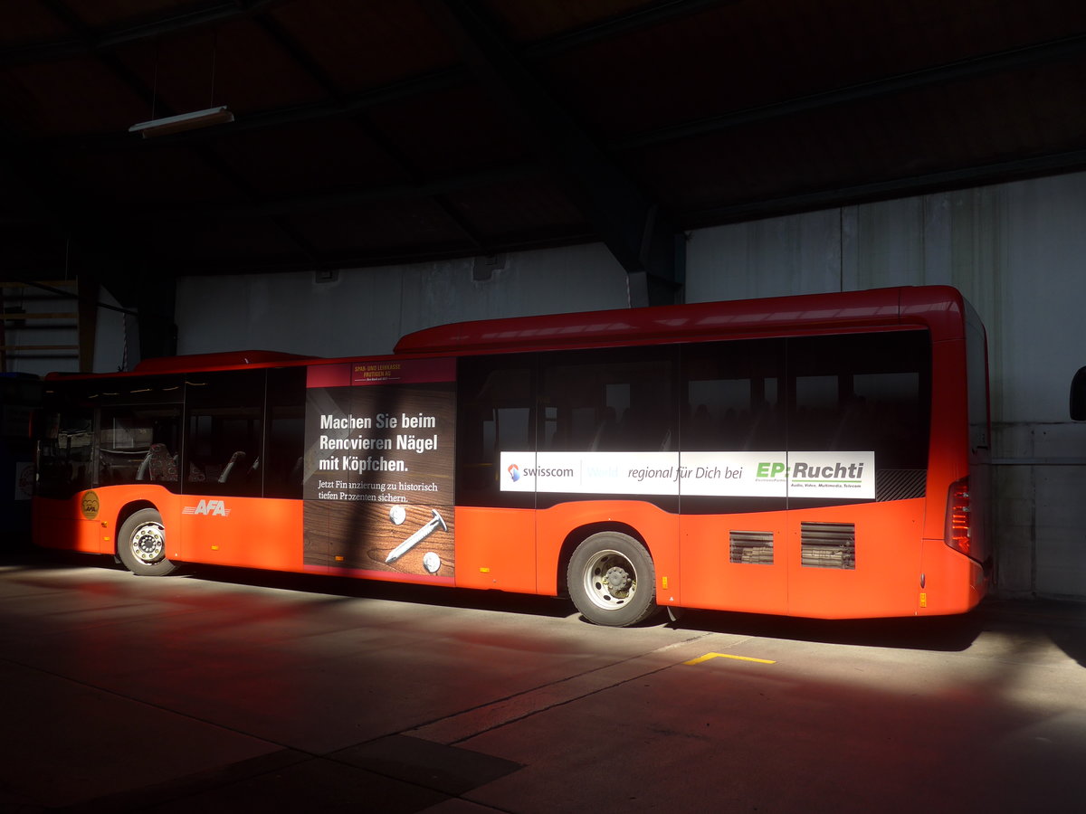 (215'537) - AFA Adelboden - Nr. 27 - Mercedes am 25. Mrz 2020 in Adelboden, Busstation