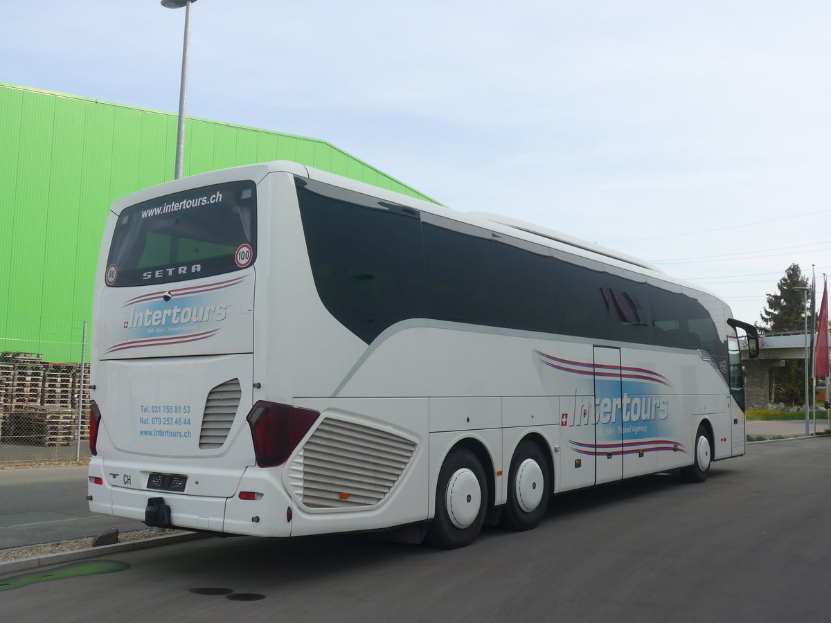 (216'222) - Intertours, Domdidier - Nr. 4 - Setra am 19. April 2020 in Kerzers, Intertours