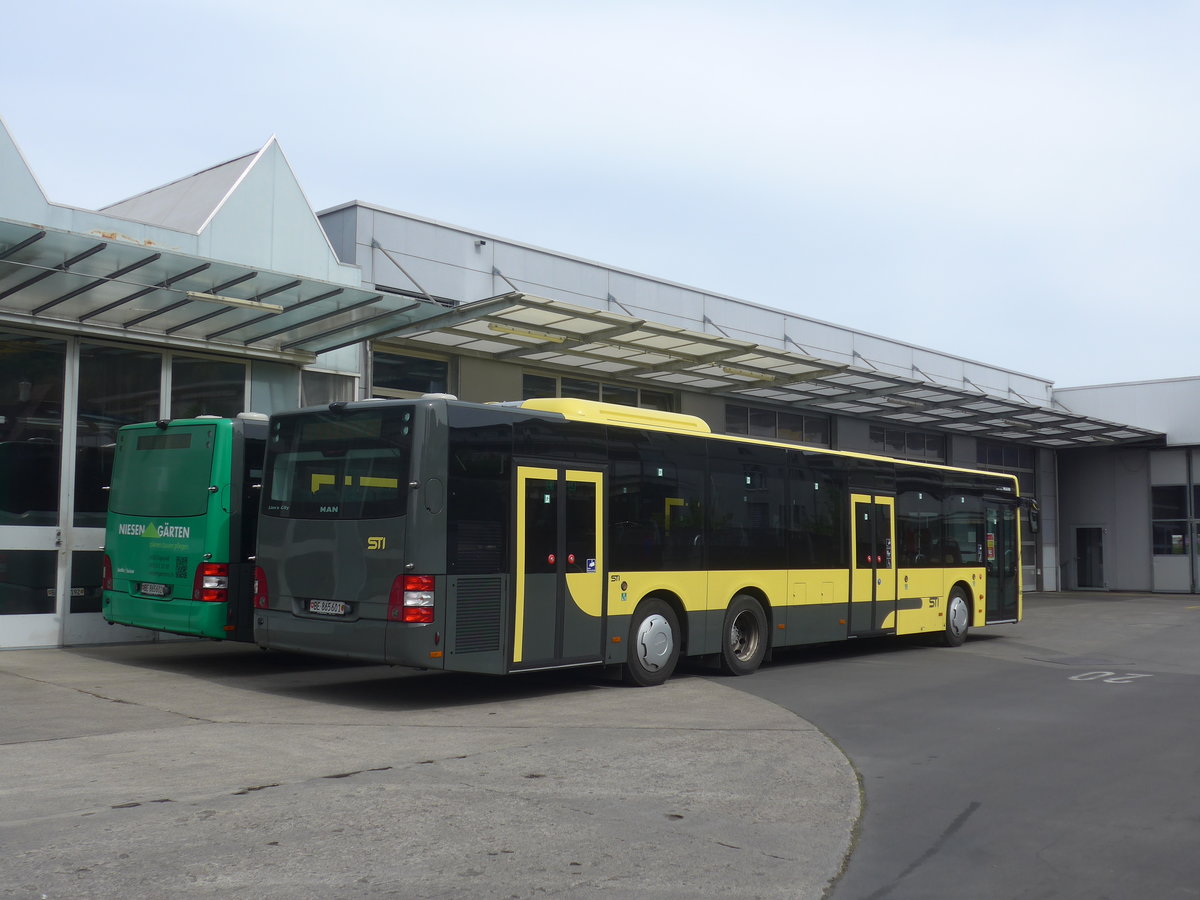 (216'275) - STI Thun - Nr. 601/BE 865'601 - MAN am 19. April 2020 in Thun, Garage