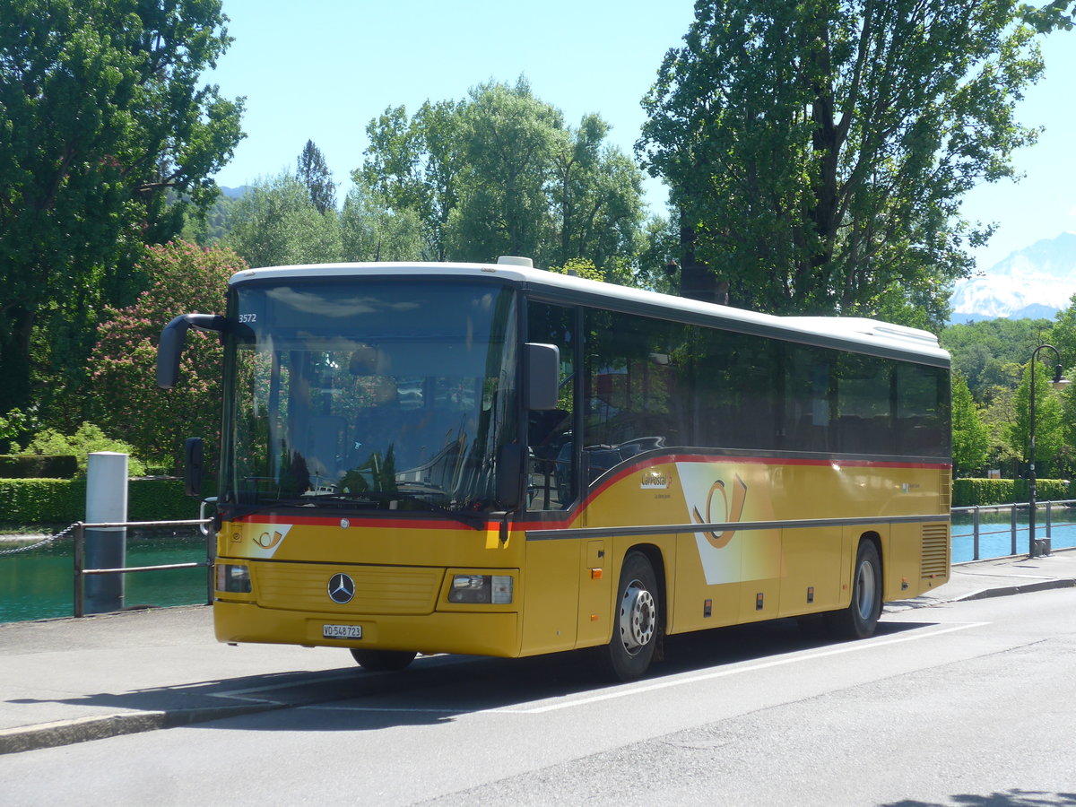 (216'782) - CarPostal Ouest - VD 548'723 - Mercedes am 4. Mai 2020 bei der Schifflndte Thun