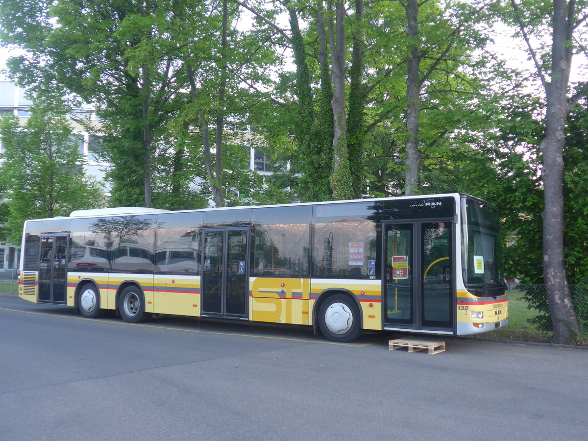 (216'794) - STI Thun - Nr. 132 - MAN am 9. Mai 2020 bei der Schifflndte Thun