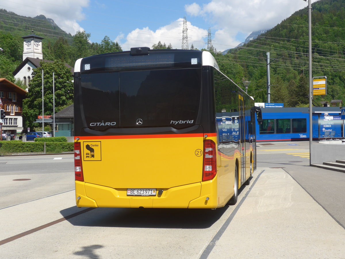 (217'075) - Flck, Brienz - Nr. 21/BE 623'971 - Mercedes am 17. Mai 2020 in Innertkirchen, Grimseltor