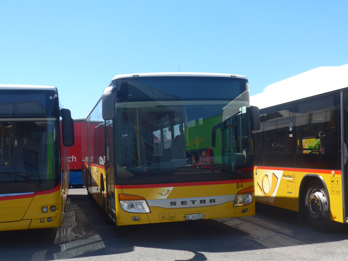 (217'116) - Kbli, Gstaad - Nr. 4/BE 360'355 - Setra am 21. Mai 2020 in Kerzers, Interbus