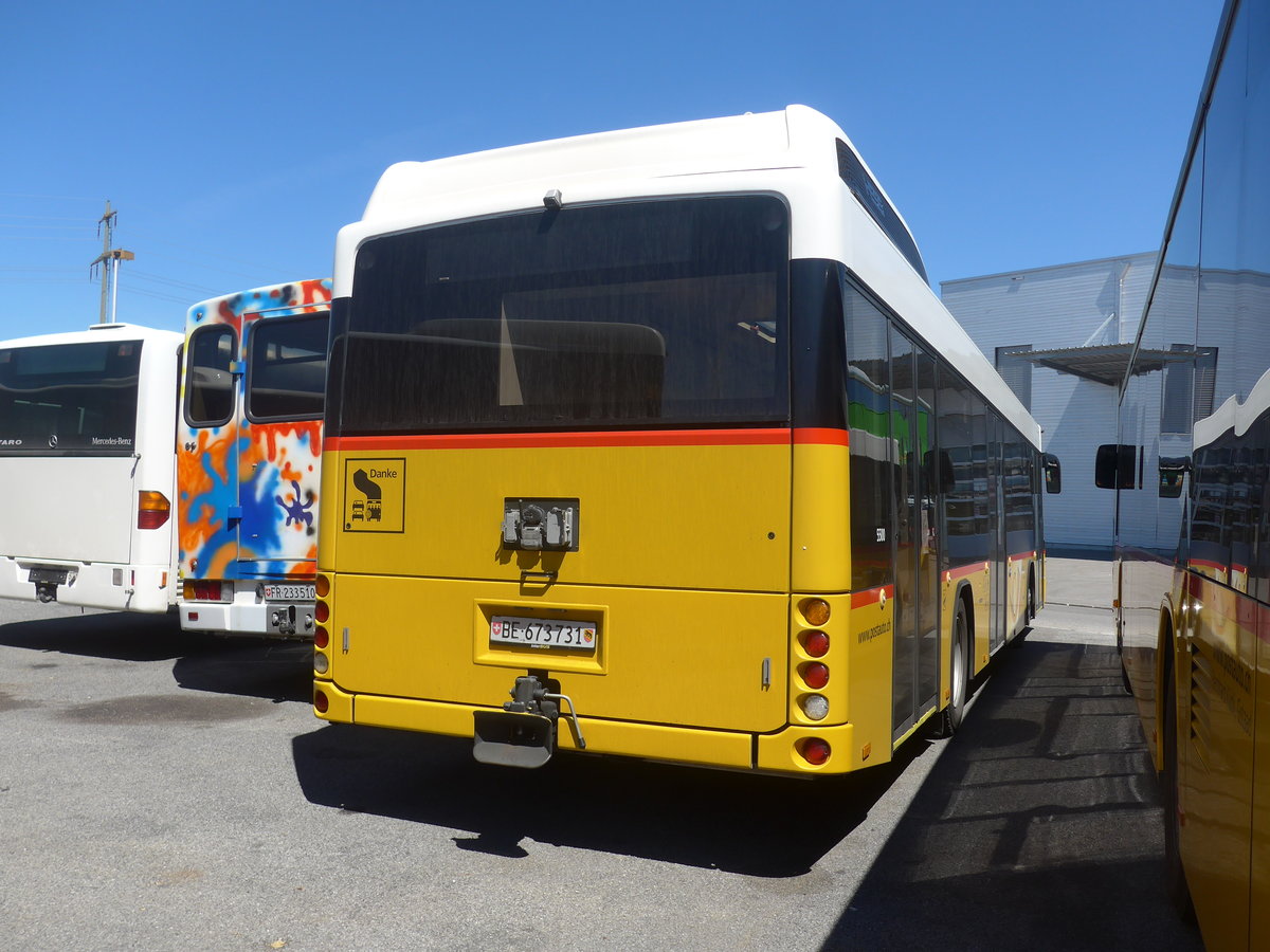 (217'125) - PostAuto Bern - Nr. 10/BE 673'731 - Hess (ex Klopfstein, Laupen Nr. 10) am 21. Mai 2020 in Kerzers, Interbus