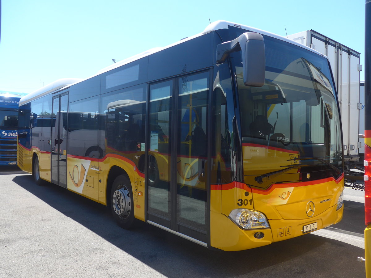 (217'128) - Faucherre, Moudon - Nr. 301/VD 1121 - Mercedes am 21. Mai 2020 in Kerzers, Interbus