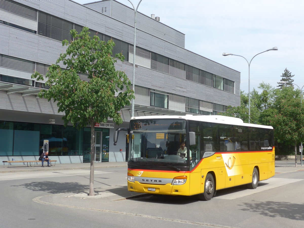 (217'185) - PostAuto Graubnden - GR 168'871 - Setra (ex Heim, Flums) am 23. Mai 2020 beim Bahnhof Landquart