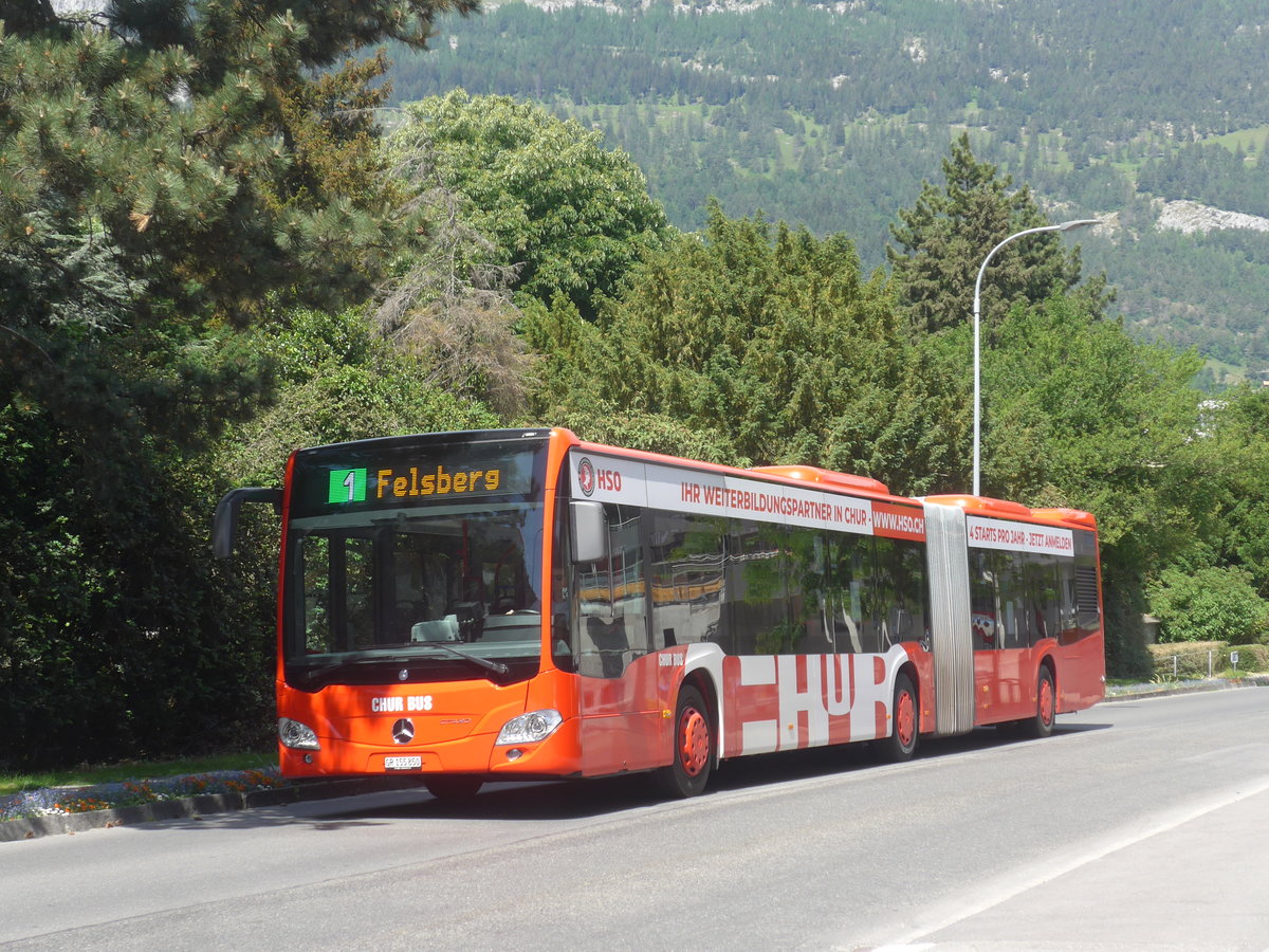 (217'214) - SBC Chur - Nr. 50/GR 155'850 - Mercedes am 23. Mai 2020 in Chur, Oberalpstrasse