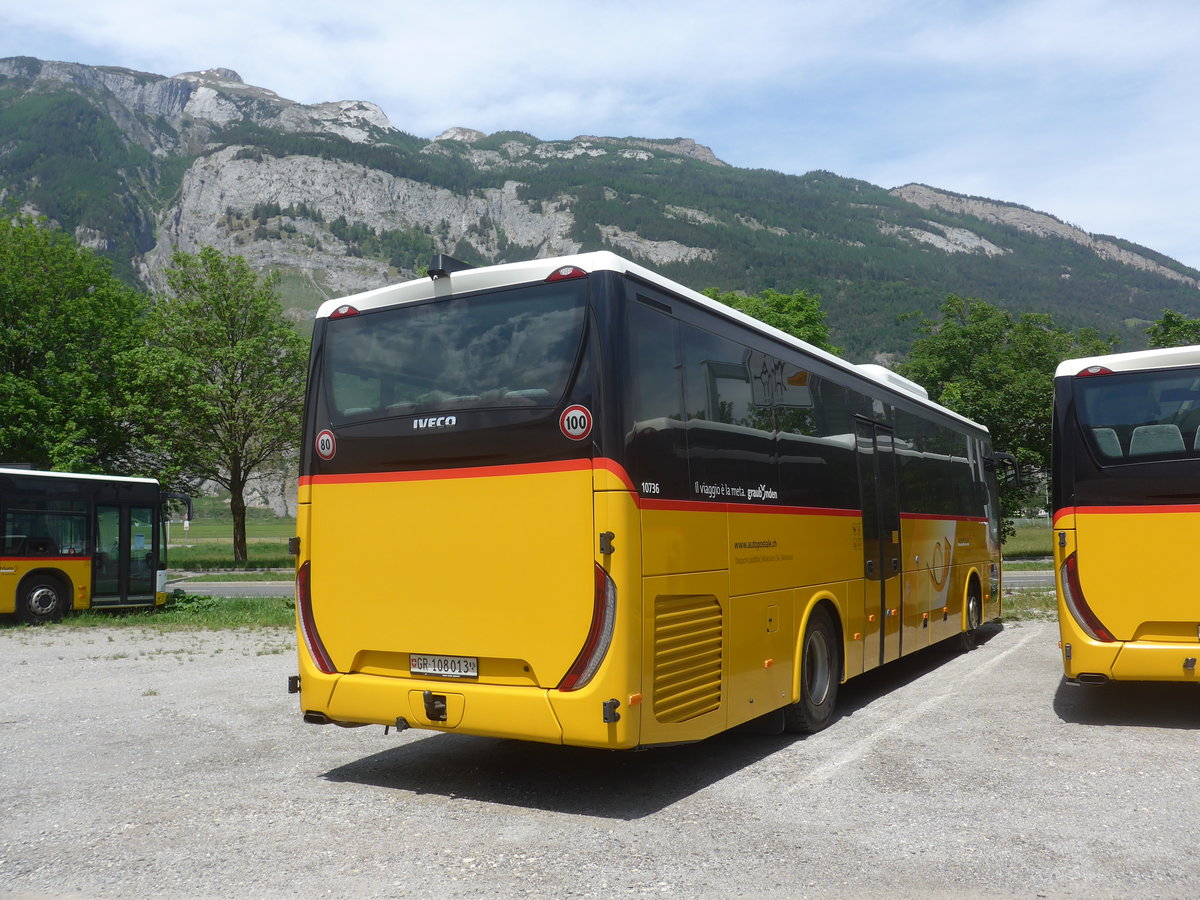 (217'233) - TpM, Mesocco - Nr. 13/GR 108'013 - Iveco am 23. Mai 2020 in Chur, Sommeraustrasse