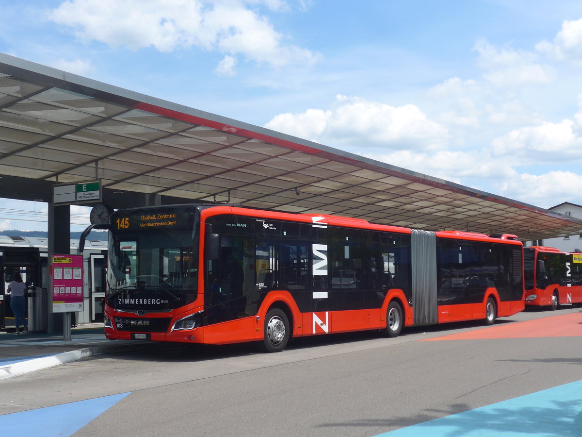 (217'412) - AHW Horgen - Nr. 613/ZH 897'008 - MAN am 30. Mai 2020 beim Bahnhof Horgen