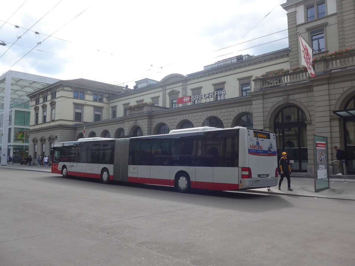 (217'458) - SW Winterthur - Nr. 370/ZH 527'370 - MAN am 30. Mai 2020 beim Hauptbahnhof Winterthur