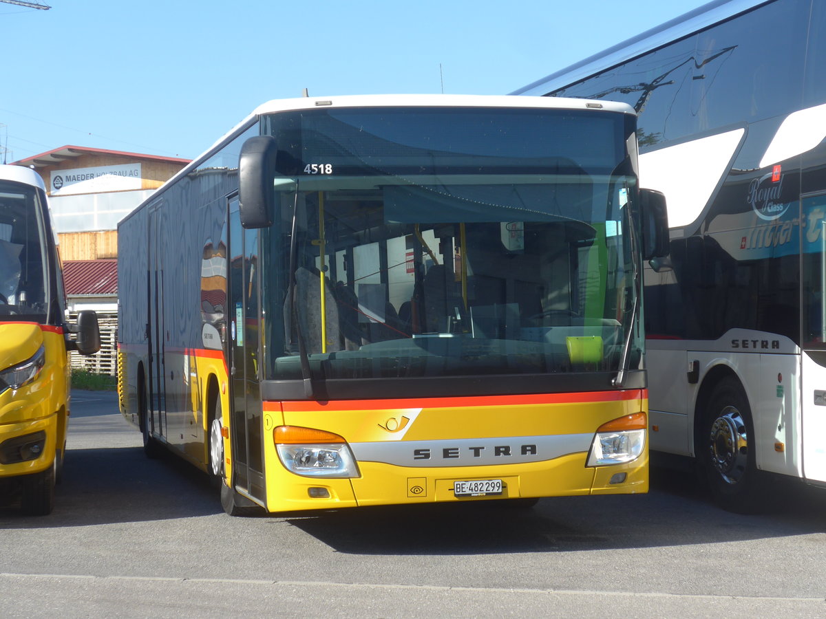 (217'485) - Flck, Brienz - Nr. 1/BE 482'299 - Setra am 31. Mai 2020 in Kerzers, Interbus