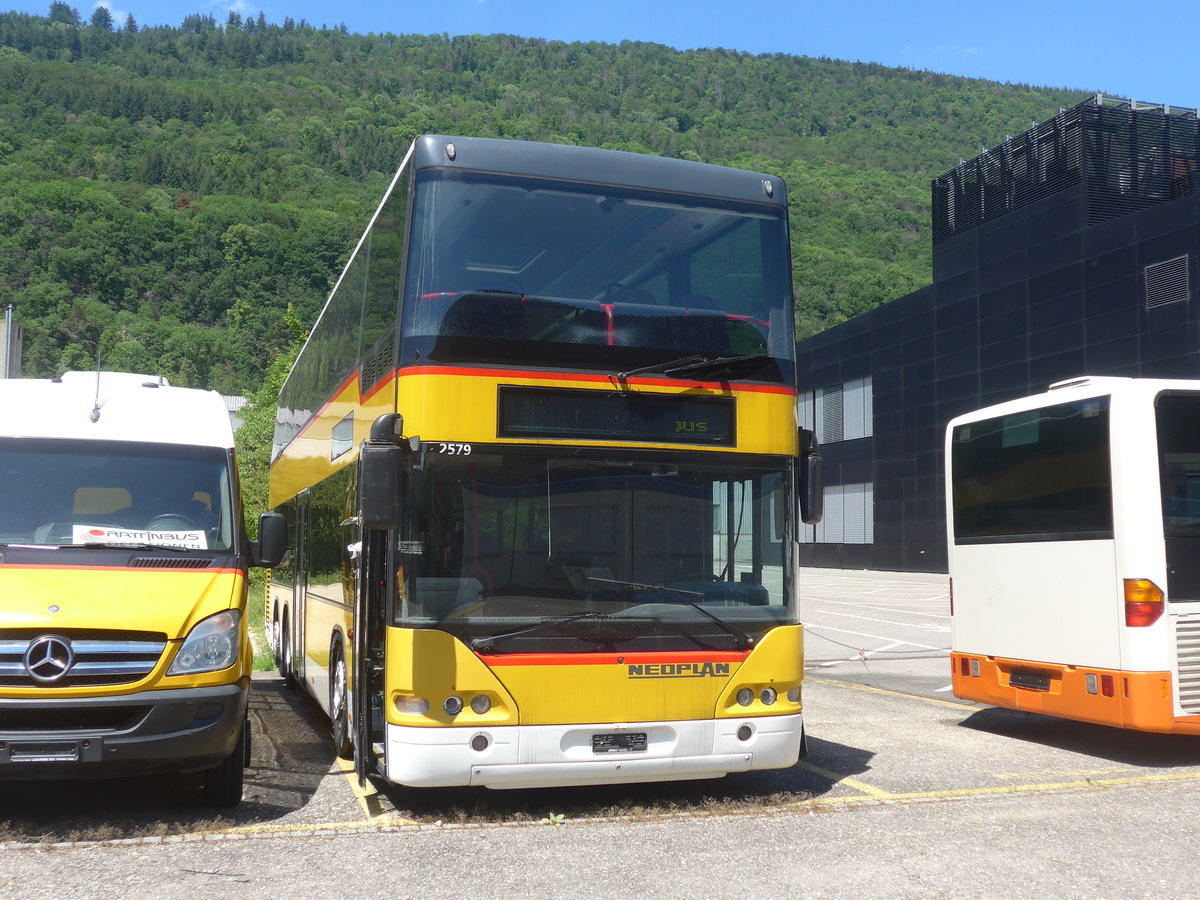 (217'509) - PostAuto Ostschweiz - (SG 273'223) - Neoplan (ex AR 14'844; ex P 27'015) am 31. Mai 2020 in Biel, Rattinbus