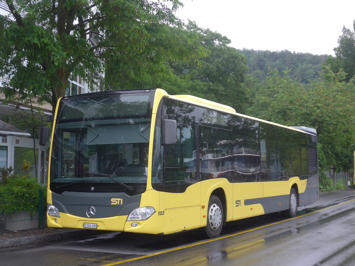 (217'671) - STI Thun - Nr. 185/BE 804'185 - Mercedes am 7. Juni 2020 bei der Schifflndte Thun