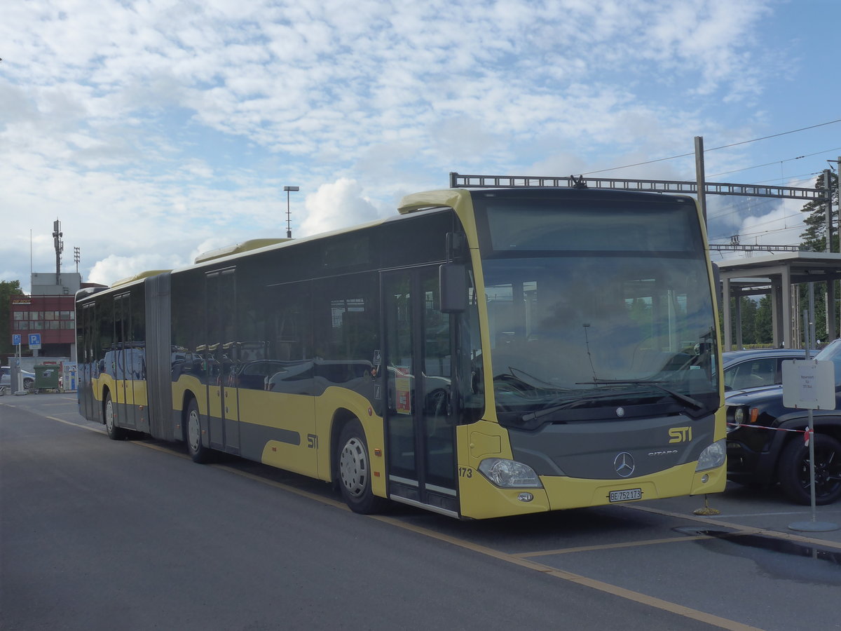 (217'684) - STI Thun - Nr. 173/BE 752'173 - Mercedes am 8. Juni 2020 in Thun, CarTerminal