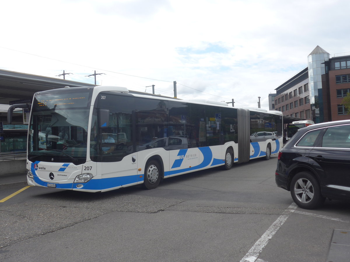 (217'693) - BOGG Wangen b.O. - Nr. 207/SO 124'950 - Mercedes am 8. Juni 2020 beim Bahnhof Olten